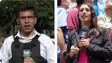 Detienen 4 periodistas, 2 chilenos, en palacio presidencial de Venezuela