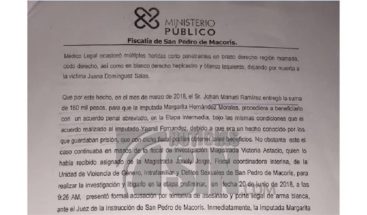 Feminicida habría pagado 150 mil a fiscal SPM por libertad, según solicitud medidas de coerción