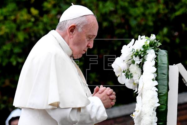 El papa en Hiroshima: 