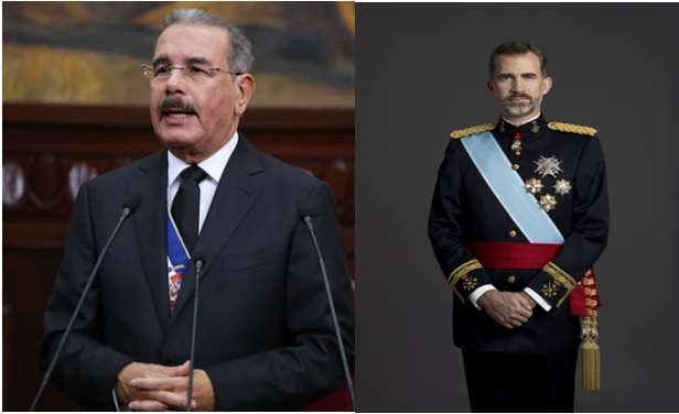 Presidente Danilo Medina se reunirá el lunes en España con el rey Felipe VI