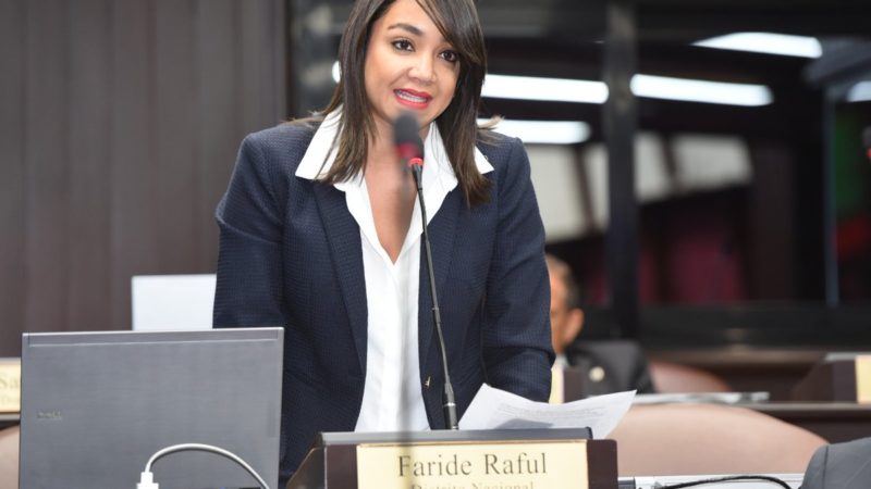 Faride Raful deposita proyecto de ley que sanciona uso de recursos públicos en campañas electorales