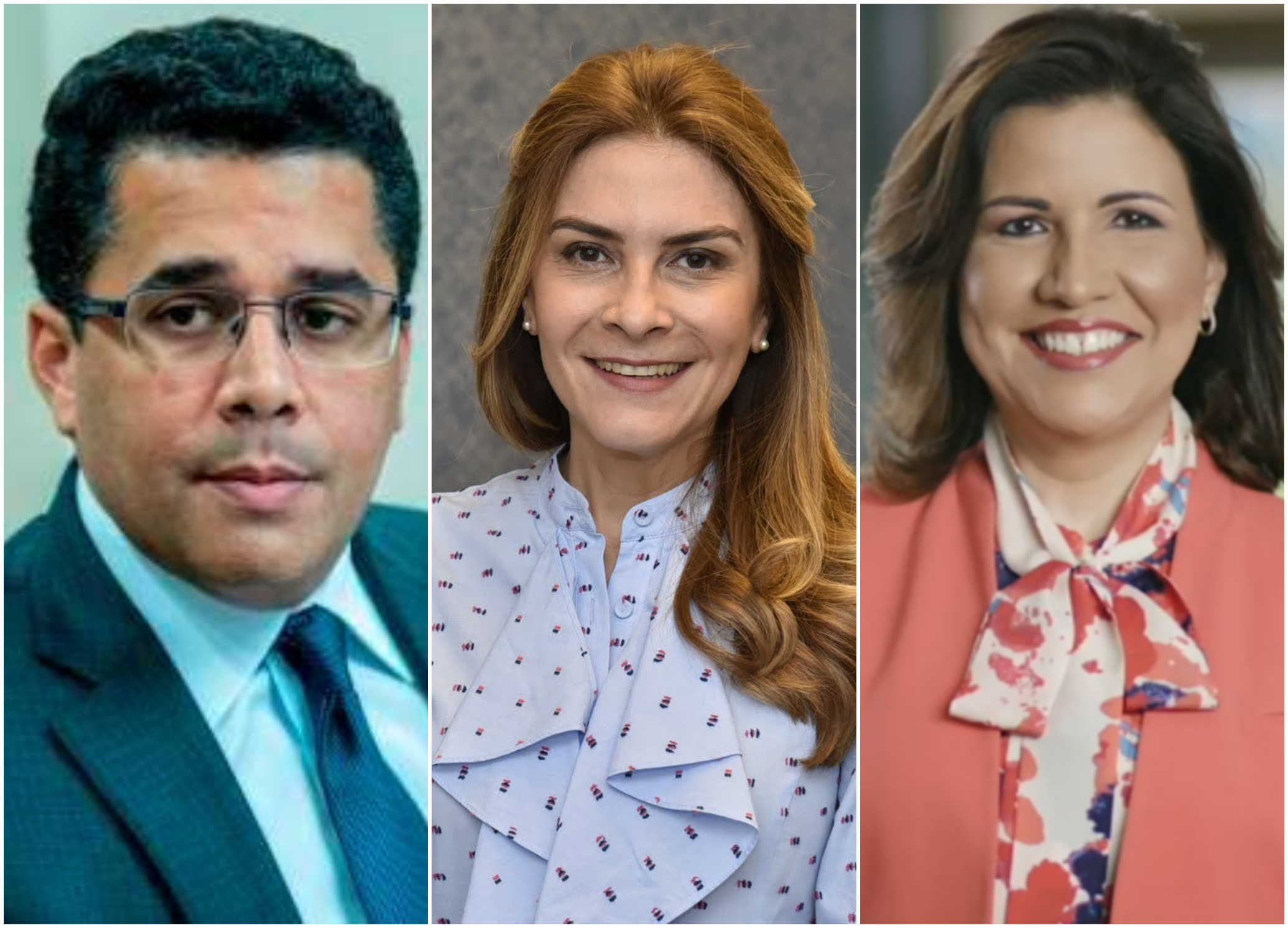 David Collado, Carolina Mejía y Margarita Cedeño, los políticos con mayor favorabilidad  