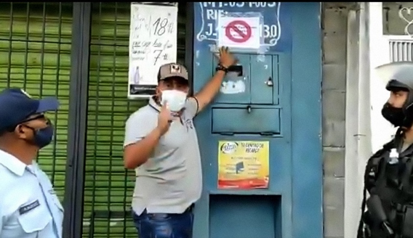 Venezuelan mayor marks houses of patients with covid-19, NGO denounces it